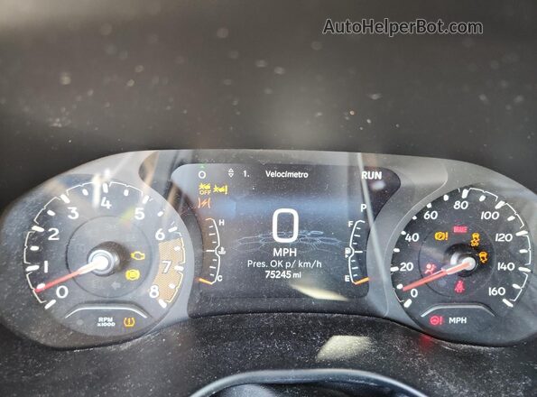 3C4NJDDB9NT111369 2022 JEEP COMPASS Black Instrument cluster view