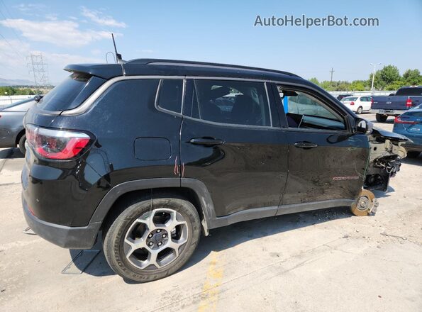 3C4NJDDB9NT111369 2022 JEEP COMPASS Black Rear right