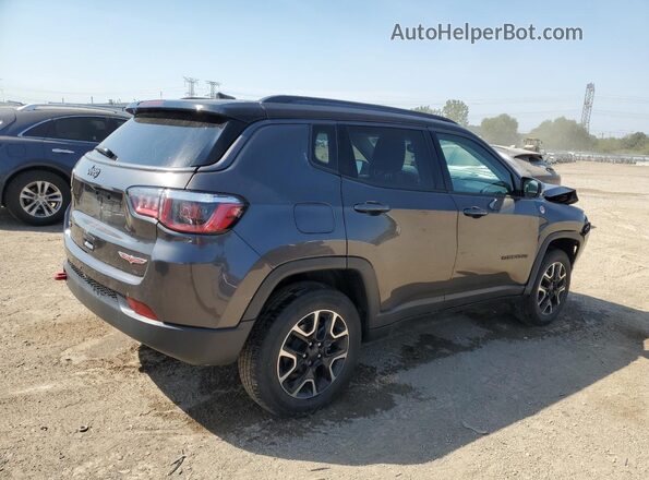 3C4NJDDBXLT163395 2020 JEEP COMPASS Gray Rear right