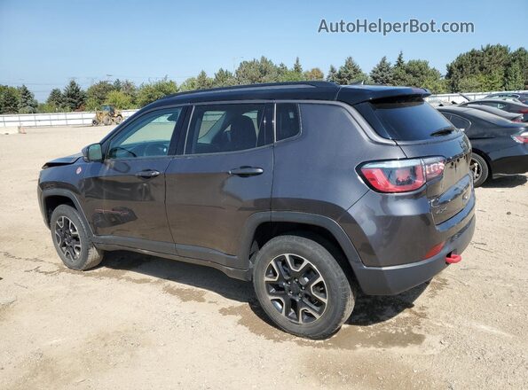 3C4NJDDBXLT163395 2020 JEEP COMPASS Gray Rear left