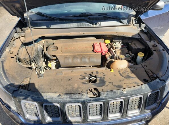 3C4NJDEB0MT589497 2021 JEEP COMPASS Blue Շարժիչի բաժամունքի տեսք