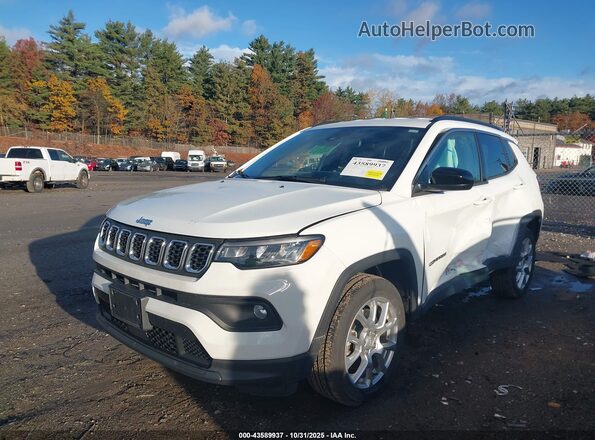 3C4NJDFN8RT104135 2024 JEEP COMPASS White Передня ліва чверть