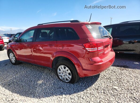 3C4PDCAB0LT237048 2020 DODGE JOURNEY Красный Задняя левая четверть