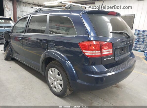 3C4PDCAB0LT276125 2020 DODGE JOURNEY Синий Задняя левая четверть