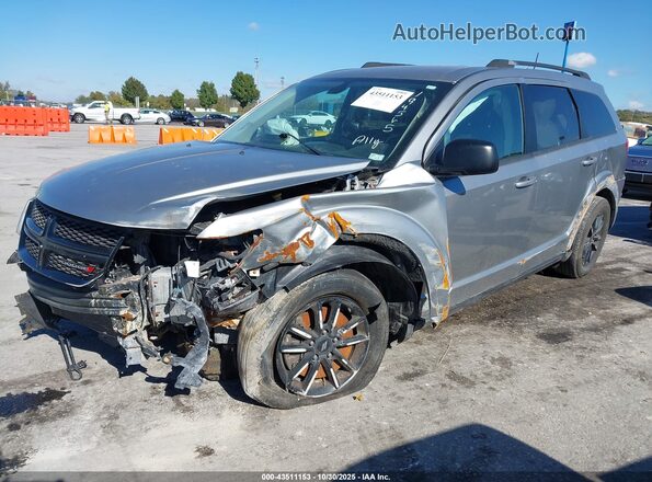 3C4PDCAB1LT194565 2020 DODGE JOURNEY Silver წინა მარცხენა ხედი სამი მეოთხედიდან