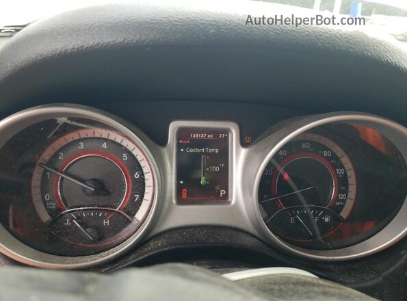 3C4PDCAB1LT250990 2020 DODGE JOURNEY Белый Вид щитка приборов