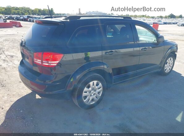 3C4PDCAB3LT202455 2020 DODGE JOURNEY Черный Задняя правая четверть