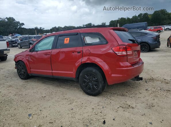 3C4PDCAB3LT220616 2020 DODGE JOURNEY Red Rear left