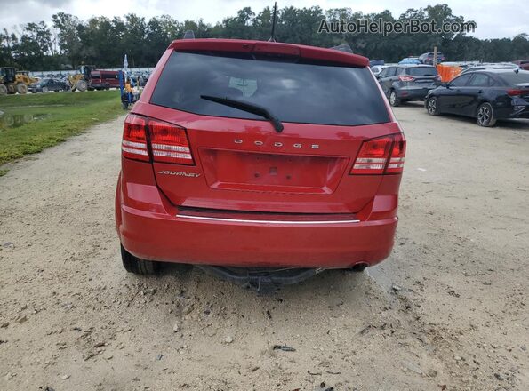 3C4PDCAB3LT220616 2020 DODGE JOURNEY Red Rear view