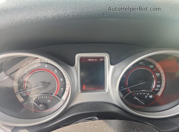 3C4PDCAB5LT273205 2020 DODGE JOURNEY Серебряный Вид щитка приборов