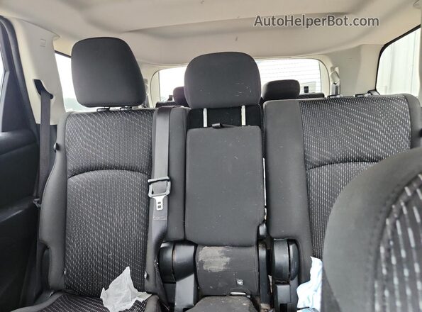 3C4PDCAB6JT526755 2018 DODGE JOURNEY Silver უკანა სავარძლების ხედი