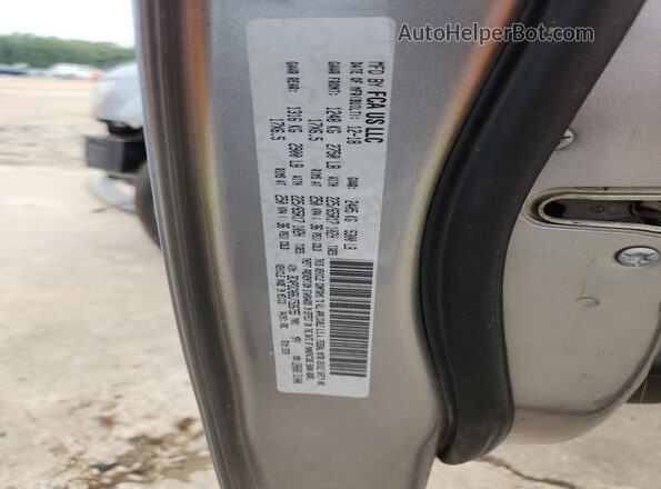 3C4PDCAB6JT526755 2018 DODGE JOURNEY Silver VIN კოდის სტიკერის ხედი