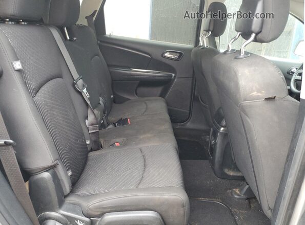 3C4PDCAB6JT526755 2018 DODGE JOURNEY Silver უკანა სალონის ხედი