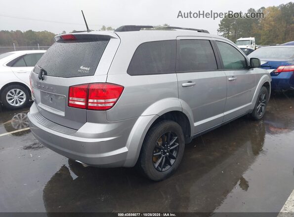 3C4PDCAB6LT202367 2020 DODGE JOURNEY Серебряный Задняя правая четверть