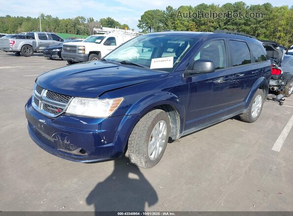 3C4PDCAB6LT237278 2020 DODGE JOURNEY Blue წინა მარცხენა ხედი სამი მეოთხედიდან
