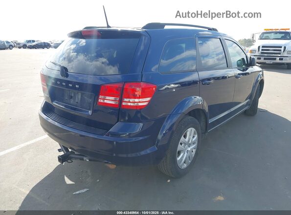 3C4PDCAB6LT237278 2020 DODGE JOURNEY Blue უკანა მარჯვენა