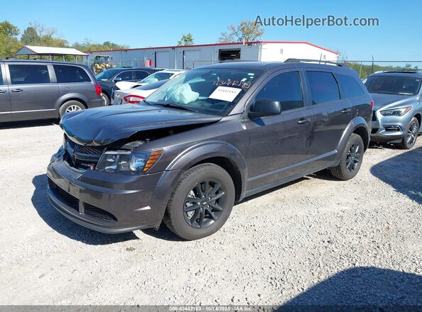3C4PDCAB6LT274525 2020 DODGE JOURNEY Gray Vista tres cuartos delantera izquierda