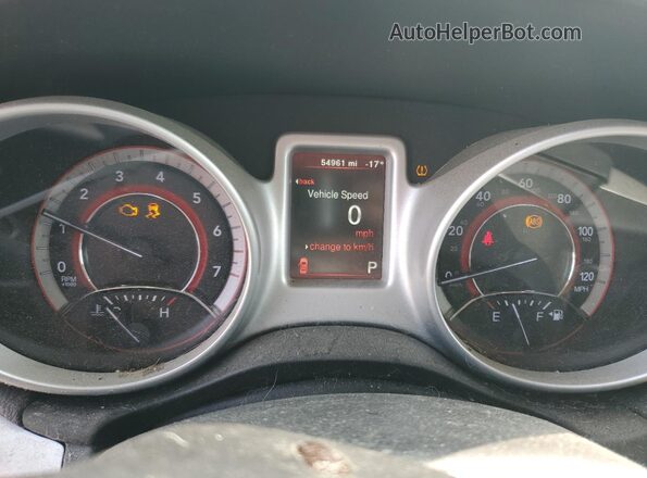 3C4PDCAB7LT261766 2020 DODGE JOURNEY Gray Instrument cluster view