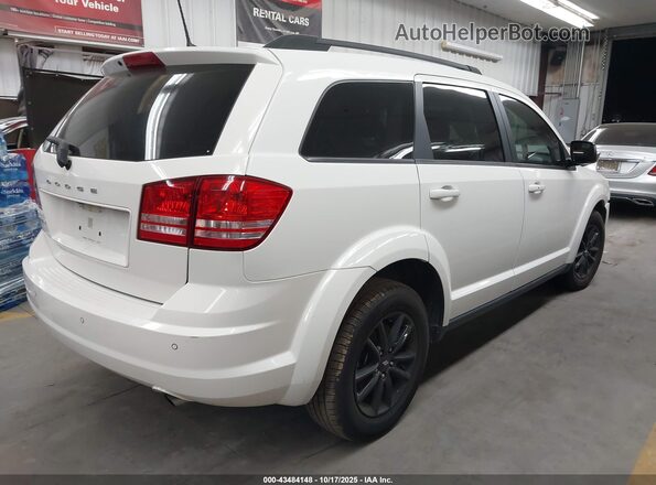 3C4PDCAB7LT280544 2020 DODGE JOURNEY White Trasero derecho