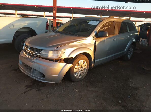3C4PDCAB8LT199312 2020 DODGE JOURNEY Silver Передня ліва чверть
