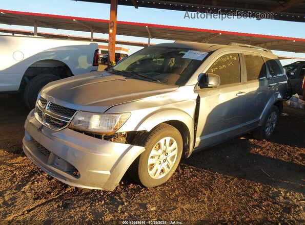 3C4PDCAB8LT199312 2020 DODGE JOURNEY Silver Вид спереду