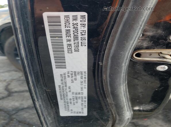 3C4PDCAB8LT279130 2020 DODGE JOURNEY Черный Панорамный вид салона 360°