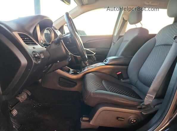 3C4PDCAB8LT279662 2020 DODGE JOURNEY Black Front interior view