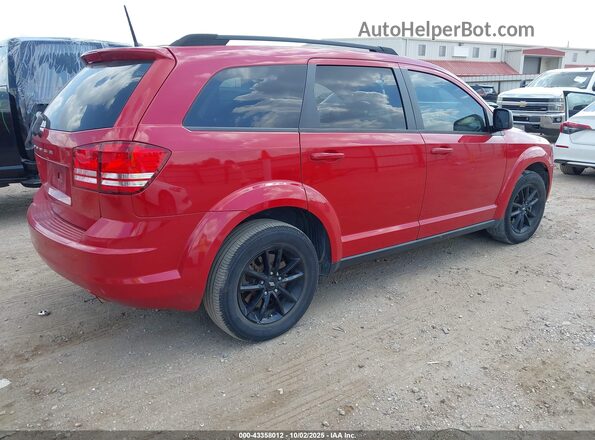 3C4PDCAB9LT214108 2020 DODGE JOURNEY Red უკანა მარჯვენა