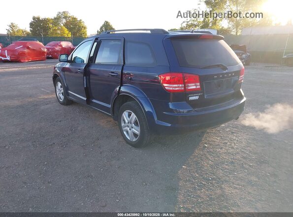 3C4PDCAB9LT266287 2020 DODGE JOURNEY Синий Задняя левая четверть
