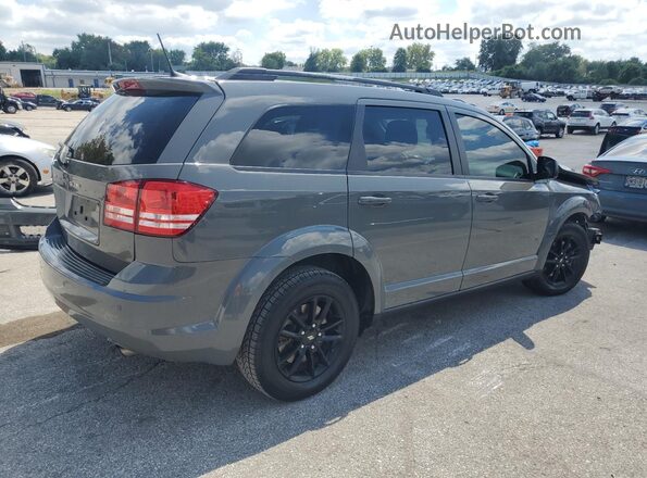 3C4PDCABXLT273748 2020 DODGE JOURNEY Серый Задняя правая четверть