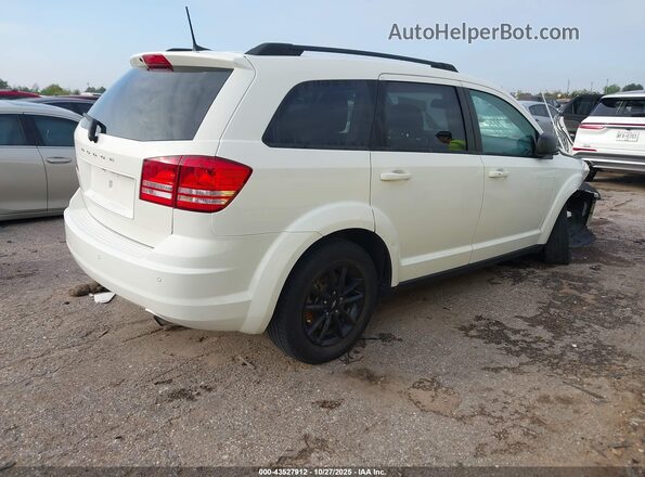 3C4PDCABXLT276701 2020 DODGE JOURNEY White Rear right