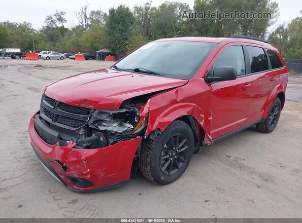 3C4PDCABXLT276939 2020 DODGE JOURNEY Red Передня ліва чверть