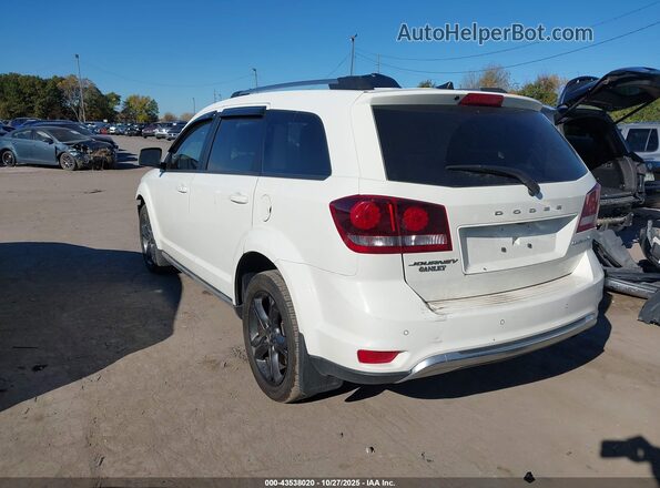 3C4PDCGB2LT261813 2020 DODGE JOURNEY White Trasero izquierdo