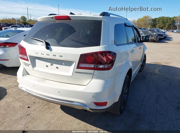 3C4PDCGB2LT261813 2020 DODGE JOURNEY White Trasero derecho