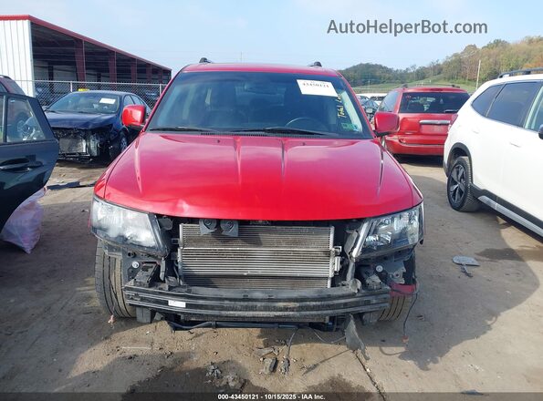 3C4PDCGB6LT201209 2020 DODGE JOURNEY Красный Вид задней части салона