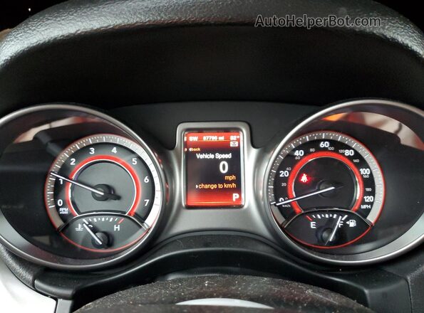 3C4PDCGB6LT270112 2020 DODGE JOURNEY Синий Вид щитка приборов