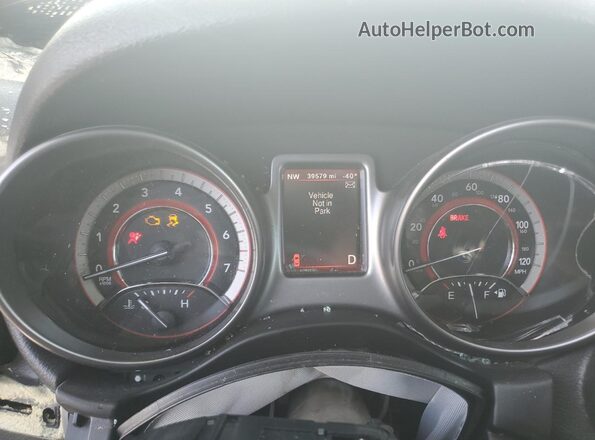 3C4PDCGBXLT192546 2020 DODGE JOURNEY White Սարքավորումների վահանակի տեսք