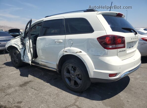 3C4PDCGBXLT192546 2020 DODGE JOURNEY White Հետևի ձախ