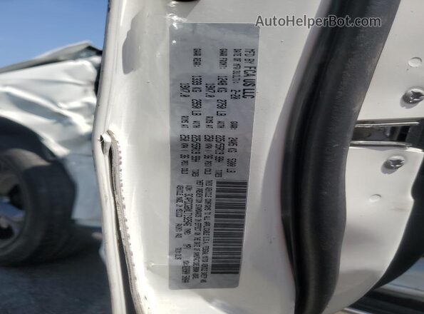 3C4PDCGBXLT192546 2020 DODGE JOURNEY White VIN կոդի պիտակի տեսք