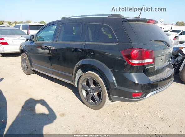 3C4PDCGBXLT206624 2020 DODGE JOURNEY Black Trasero izquierdo
