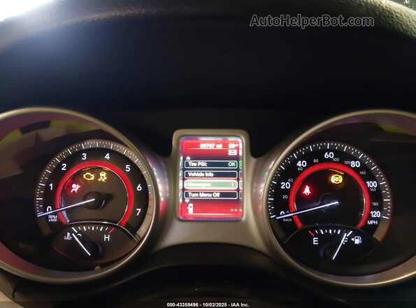 3C4PDDBG0KT681738 2019 DODGE JOURNEY Черный Вид задних сидений