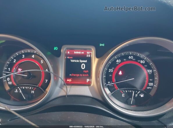 3C4PDDEG7KT732597 2019 DODGE JOURNEY Красный Вид задних сидений