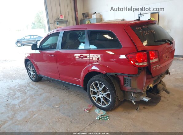 3C4PDDEG7KT732597 2019 DODGE JOURNEY Красный Задняя левая четверть