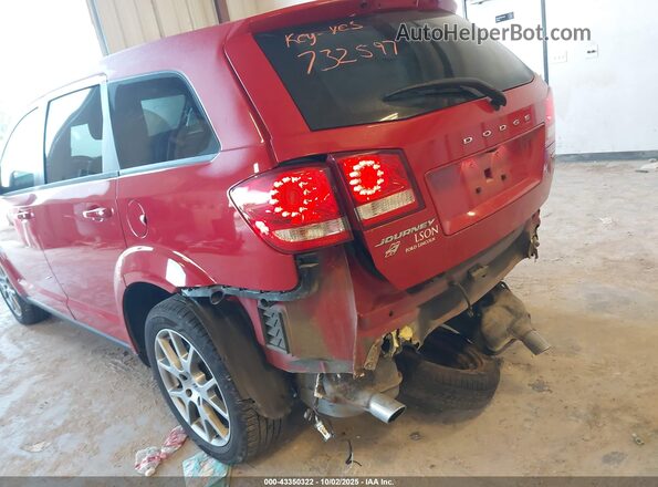 3C4PDDEG7KT732597 2019 DODGE JOURNEY Красный Вид спереди