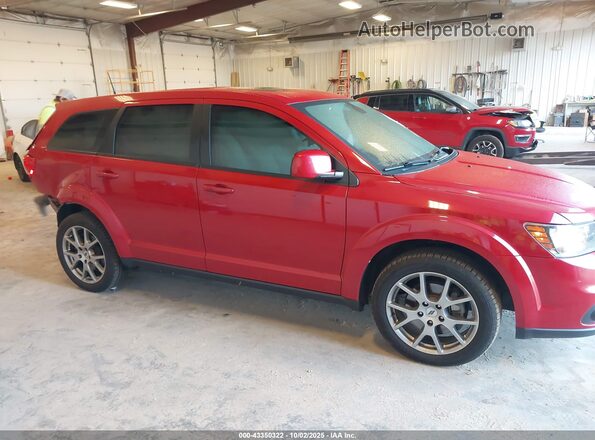 3C4PDDEG7KT732597 2019 DODGE JOURNEY Красный Вид задней части салона