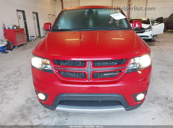 3C4PDDEG7KT732597 2019 DODGE JOURNEY Красный Вид щитка приборов