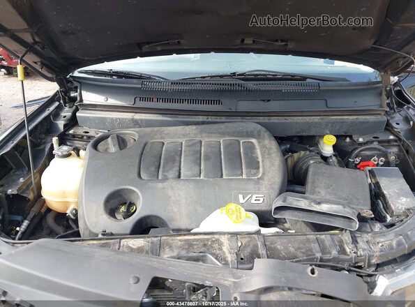 3C4PDDGG5GT217151 2016 DODGE JOURNEY Черный Вид сзади