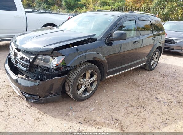 3C4PDDGG5GT217151 2016 DODGE JOURNEY Черный Передняя левая четверть