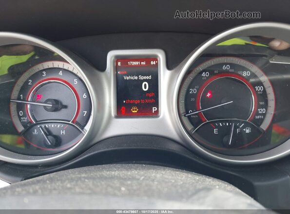 3C4PDDGG5GT217151 2016 DODGE JOURNEY Черный Вид задних сидений