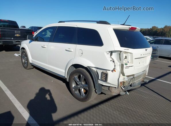 3C4PDDGG6GT213397 2016 DODGE JOURNEY Белый Задняя левая четверть